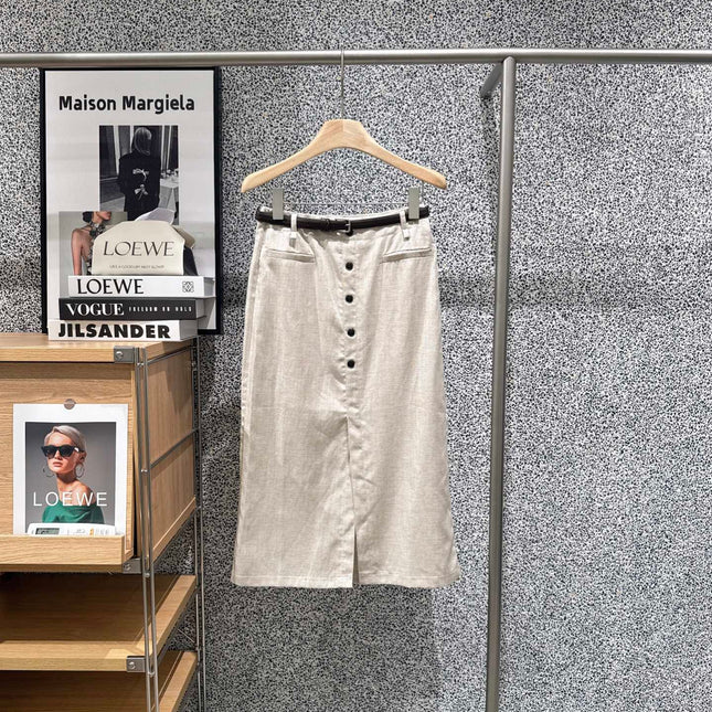 CELINE 26S HIGH-WAIST SKIRT 455
