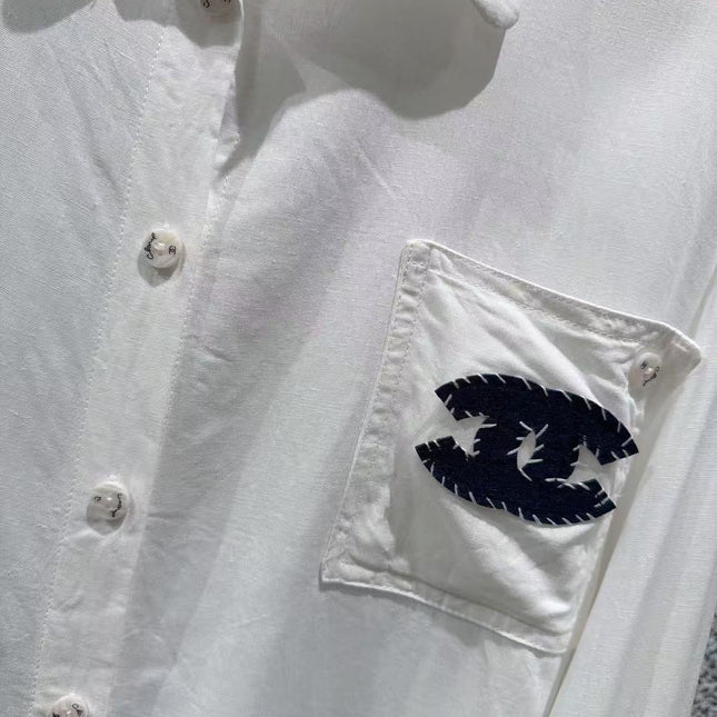 CHANEL 26S WHITE SHIRT 1395
