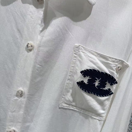 CHANEL 26S WHITE SHIRT 1395