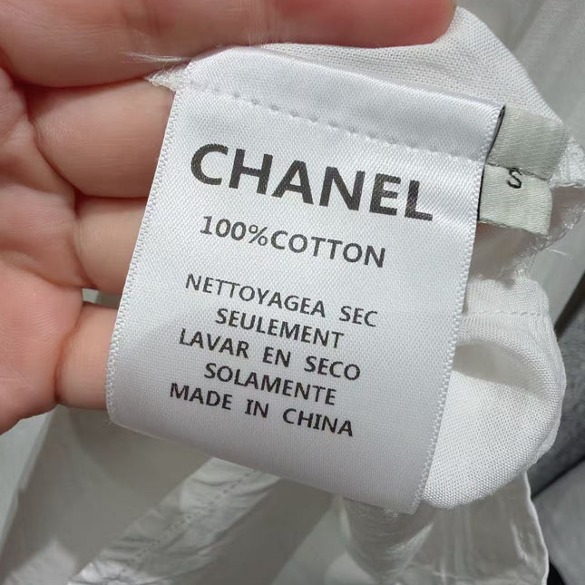 CHANEL 26S WHITE SHIRT 1395