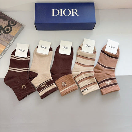 DIOR 26S ANKLE SOCKS 408676 (1 BOX)