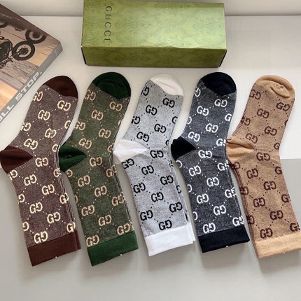 GUCCI 26S CREW SOCKS 408699 (1 BOX)
