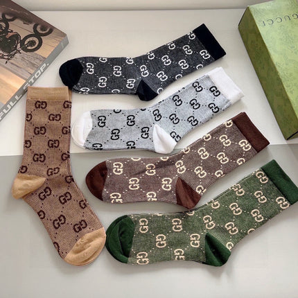 GUCCI 26S CREW SOCKS 408699 (1 BOX)