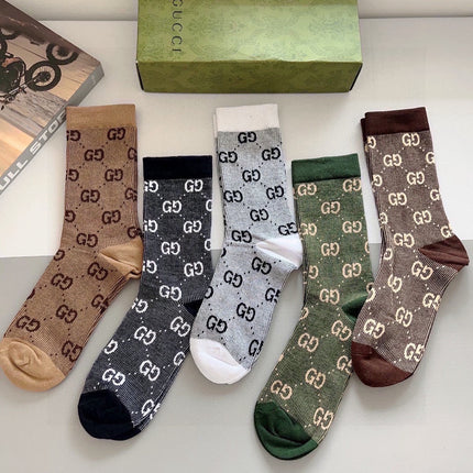 GUCCI 26S CREW SOCKS 408699 (1 BOX)