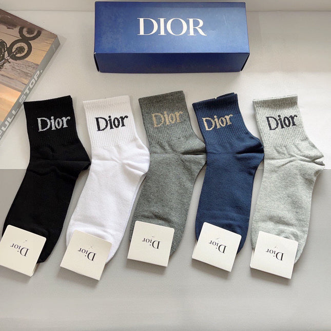 DIOR 26S CREW SOCKS 408700 (1 BOX)