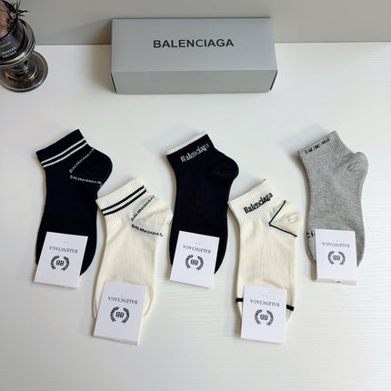 BALENCIAGA 26S ANKLE SOCKS 423048 (1 BOX)