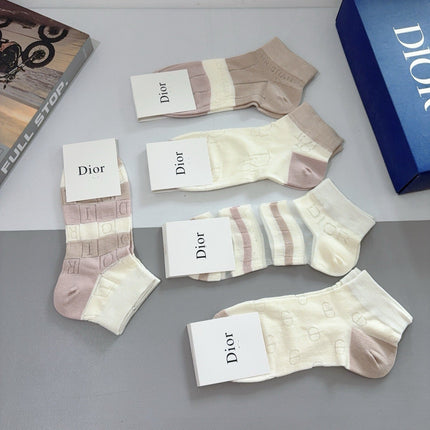 DIOR 26S ANKLE SOCKS 415744 (1 BOX)