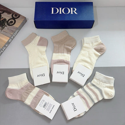 DIOR 26S ANKLE SOCKS 415744 (1 BOX)