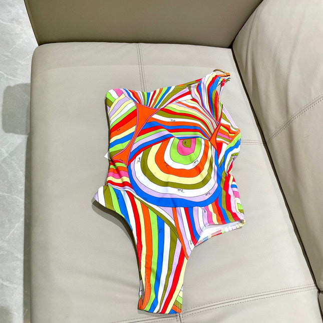 PUCCI BIKINI 25S BODYSUIT IN 740907