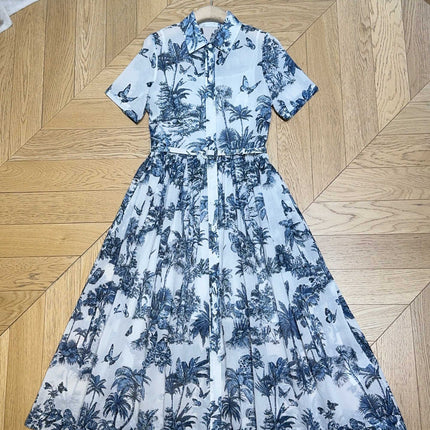 DIOR 26S MIDI SHIRT DRESS 1320