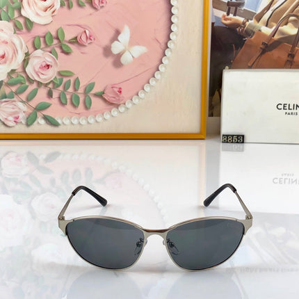 CELINE 26S CAT EYE FRAME IN METAL 488756