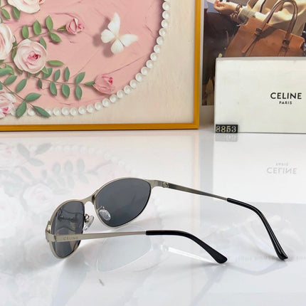 CELINE 26S CAT EYE FRAME IN METAL 488756
