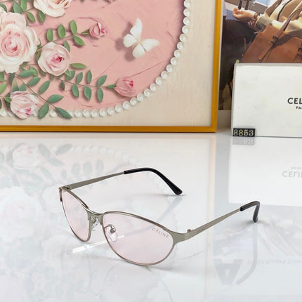 CELINE 26S CAT EYE FRAME IN METAL 488755