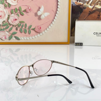 CELINE 26S CAT EYE FRAME IN METAL 488755