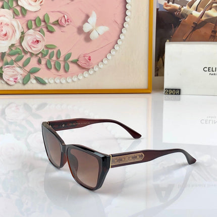 CELINE 26S CAT EYE FRAME IN TORTOISESHELL ACETATE 499151