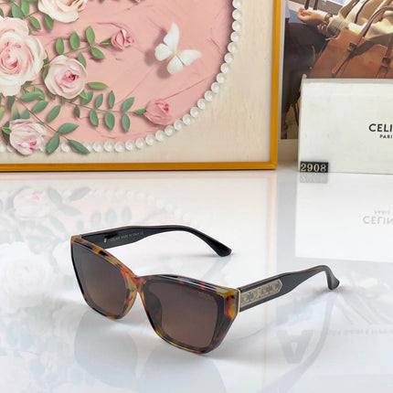 CELINE 26S CAT EYE FRAME IN TORTOISESHELL ACETATE 499150
