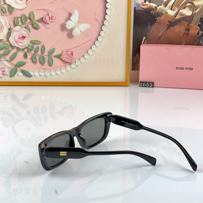 MIUMIU 26S RECTANGULAR FRAME IN ACETATE 439707