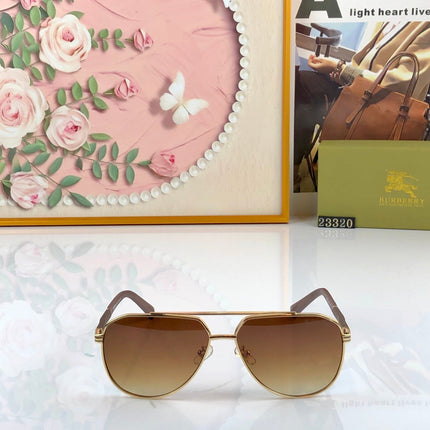 BURBERRY 26S PILOT FRAME IN METAL 494387