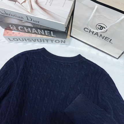 MONCLER 25S LONG-SLEEVE CREWNECK SWEATER 380