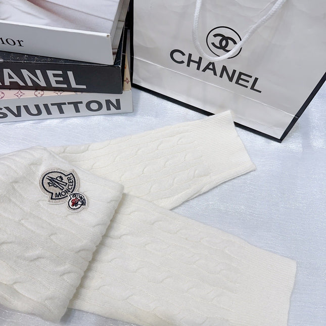 MONCLER 25S LONG-SLEEVE CREWNECK SWEATER 381