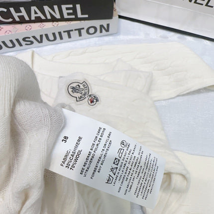 MONCLER 25S LONG-SLEEVE CREWNECK SWEATER 381