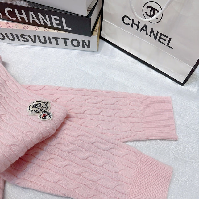 MONCLER 25S LONG-SLEEVE CREWNECK SWEATER 382