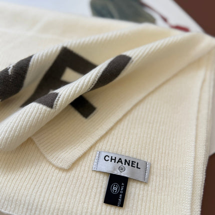 CHANEL 25S SCARF 170 CM IN CASHMERE 943081