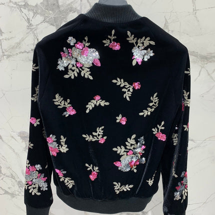YSL 25S VELVET SEQUIN JACKET STYLE 191