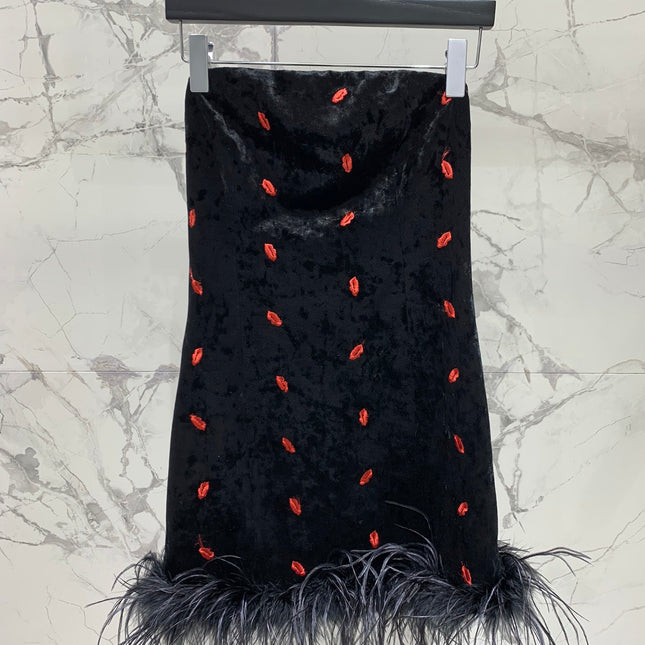 YSL 25S OFF-SHOULDER DRESS STYLE 160