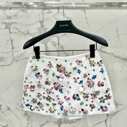 VALENTINO 26S PATTERNED CULOTTES 1223