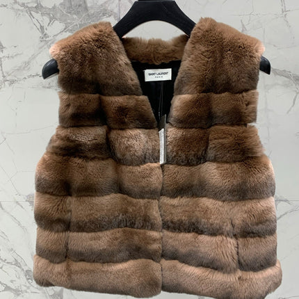 YSL 25S FUR VEST STYLE 224
