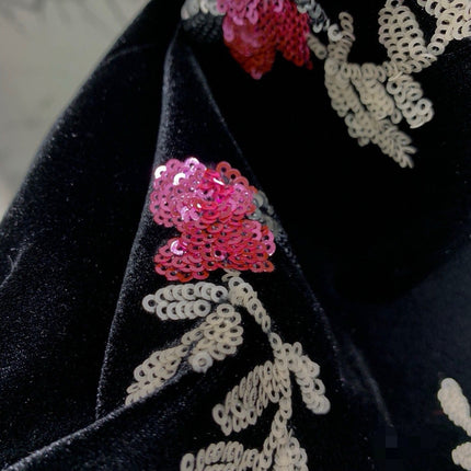 YSL 25S VELVET SEQUIN JACKET STYLE 191