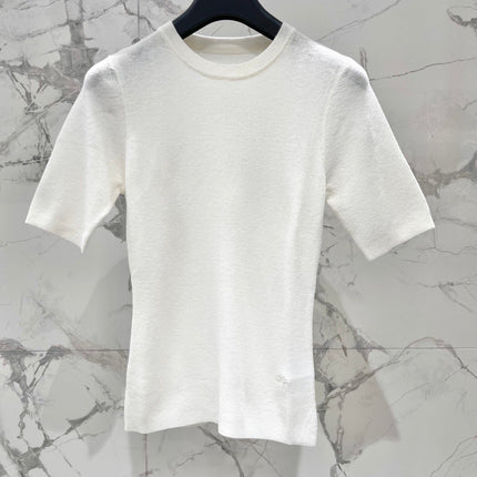 DIOR 26S SHORT-SLEEVE KNIT T-SHIRT 907