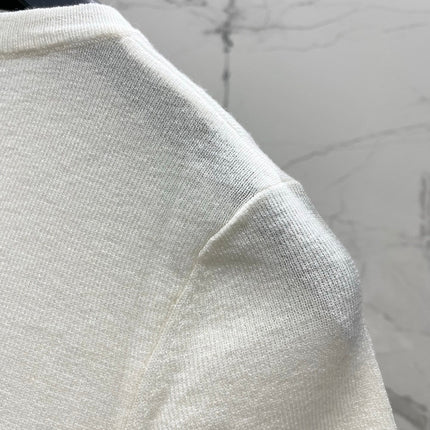 DIOR 26S SHORT-SLEEVE KNIT T-SHIRT 907