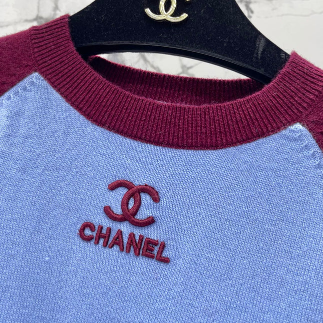 CHANEL 26S SHORT-SLEEVE KNIT TOP 958