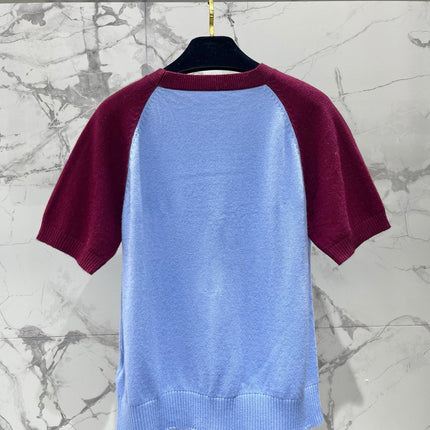 CHANEL 26S SHORT-SLEEVE KNIT TOP 958