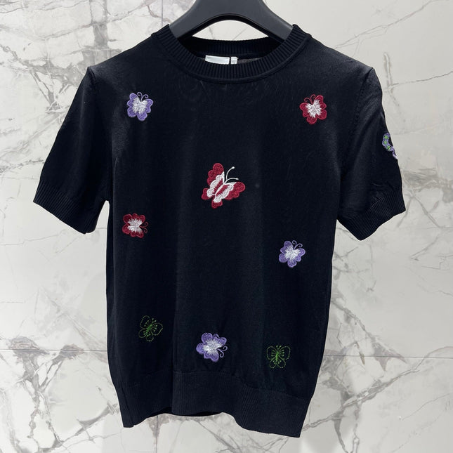 DIOR 26S SHORT-SLEEVED SWEATER 1260