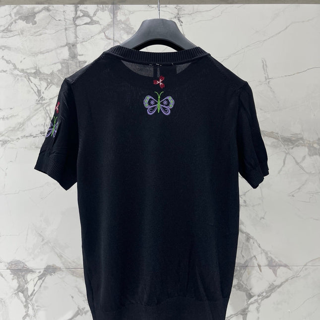 DIOR 26S SHORT-SLEEVED SWEATER 1260