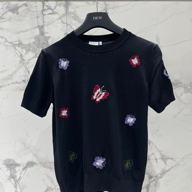 DIOR 26S SHORT-SLEEVED SWEATER 1260