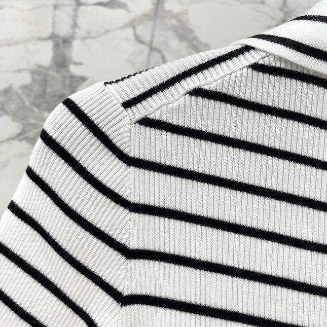CELINE 26S SHORT SLEEVE KNIT SHIRT 303
