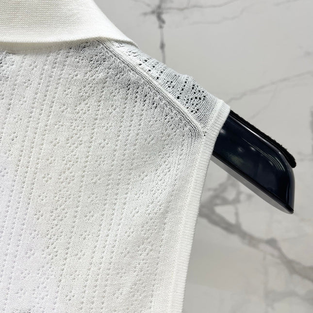CELINE 26S KNIT POLO TANK TOP 298