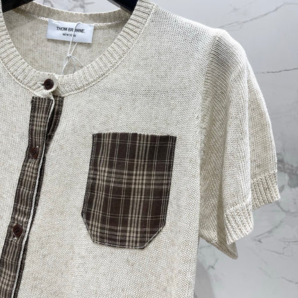 THOM 26S SHORT SLEEVE KNIT TOP STYLE 248