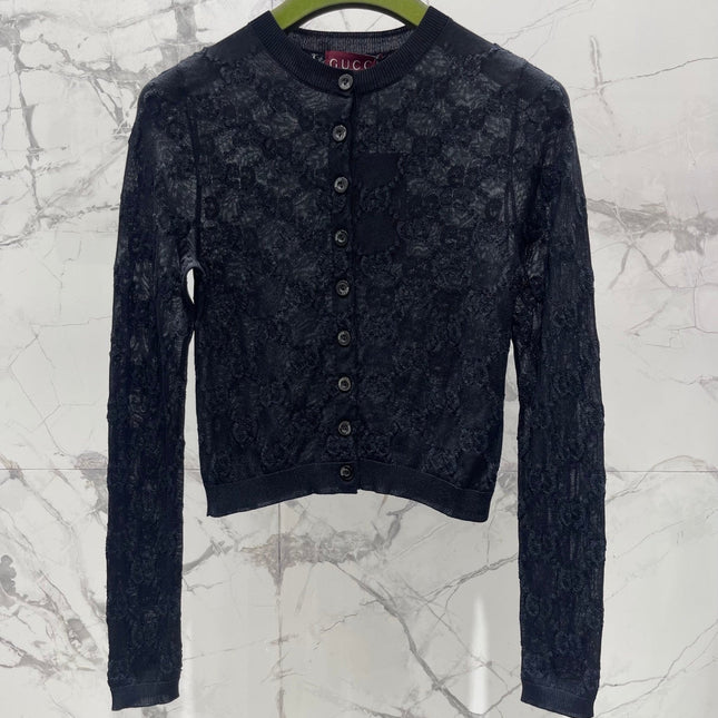 GUCCI 26S ROUND-NECK CARDIGAN 402