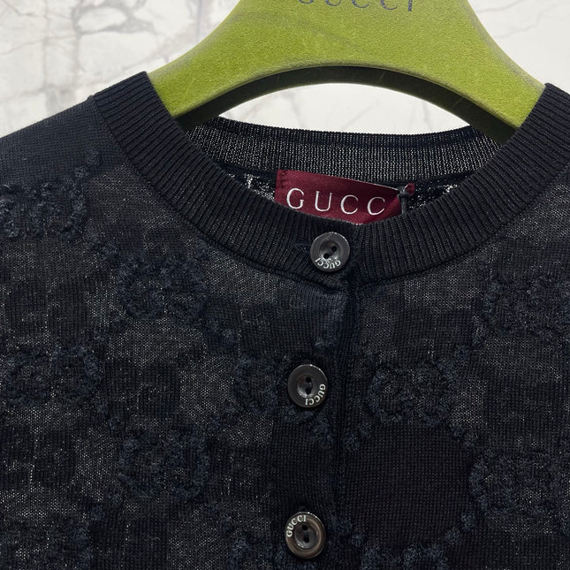 GUCCI 26S ROUND-NECK CARDIGAN 402