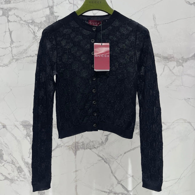 GUCCI 26S ROUND-NECK CARDIGAN 402