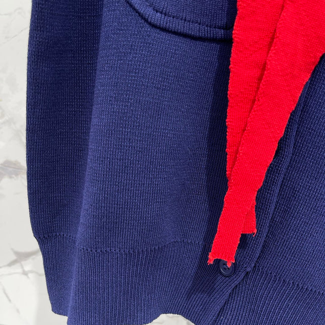 GUCCI 26S SHORT-SLEEVE KNIT CARDIGAN 395