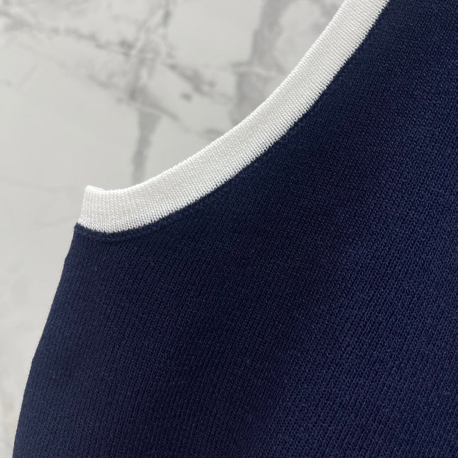 CHANEL 26S SLEEVELESS KNIT TOP 1416