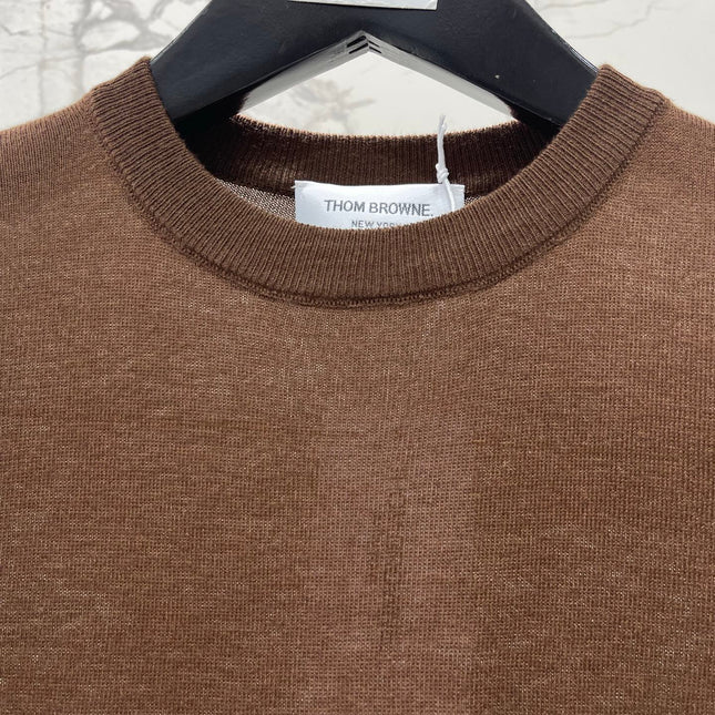 THOM 26S SHORT-SLEEVE KNIT TOP STYLE 224