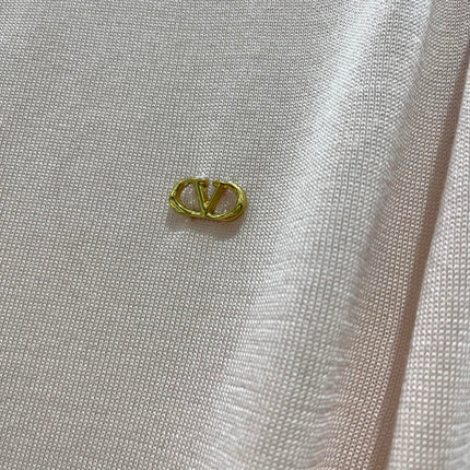 VALENTINO 26S ROUND-NECK KNIT CARDIGAN 394