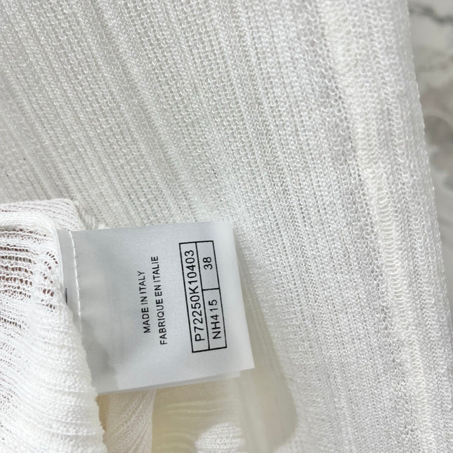 CHANEL 26S SLEEVELESS KNIT TOP 1318